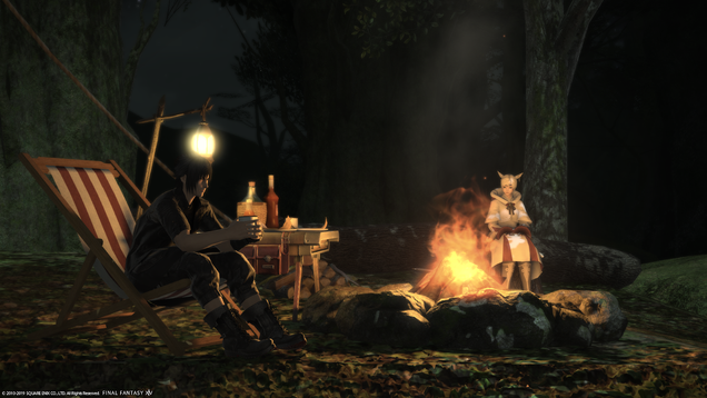 Illustration for article titled Final Fantasy XIV’s New Crossover Event Is All About Chilling With Prince Noctis